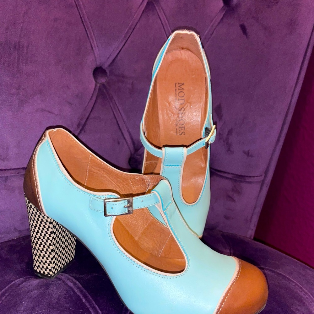 Retro 60’s Style “The Dusty” Mod Shoes UK Brand Size 38 NEVER WORN!